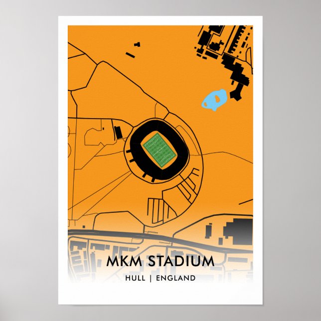 Poster du stade MKM - Accueil de Hull City AFC (Devant)