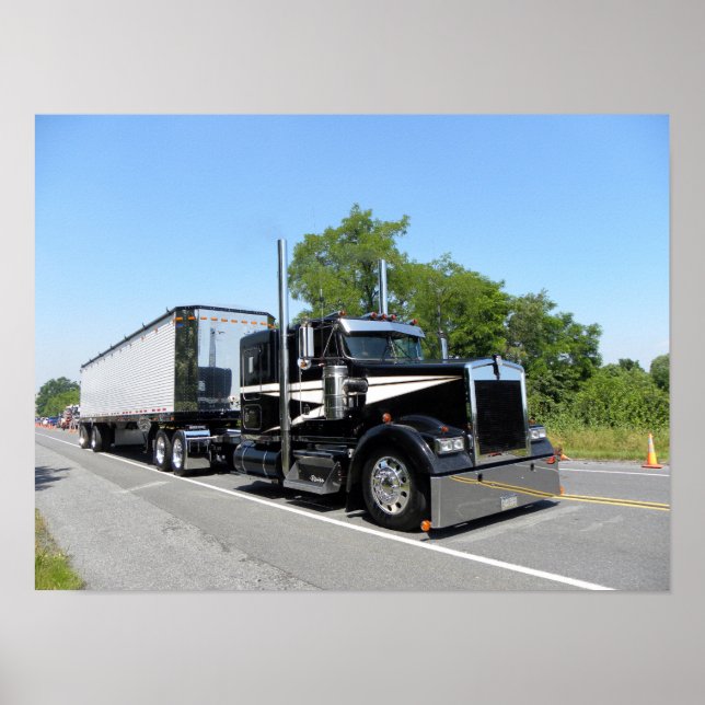 Poster du Strite Trucking Kenworth W900L (Devant)
