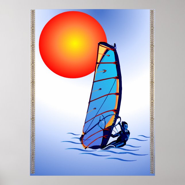 Poster du Surf éolien (Devant)