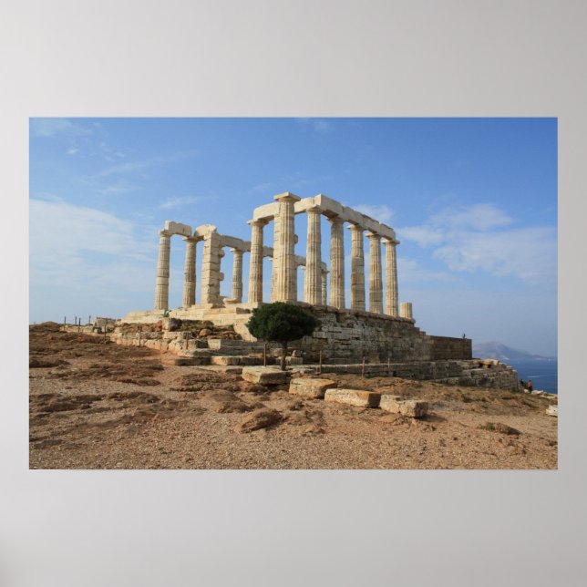 Poster du Temple de Poséidon (Devant)