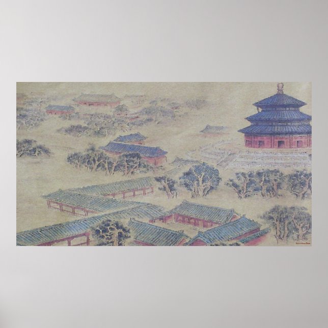 Poster Du Temple Du Ciel (Devant)