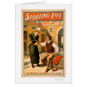 Poster du théâtre de boxe Sporting LifeBoxer