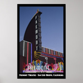 Poster du théâtre Fremont 11x17