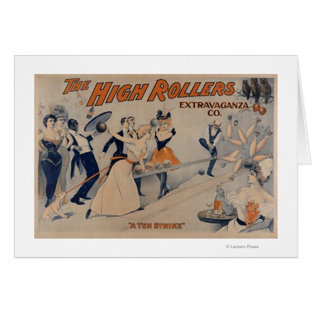 Poster du Théâtre High RollersBowling Party (Devant horizontal)