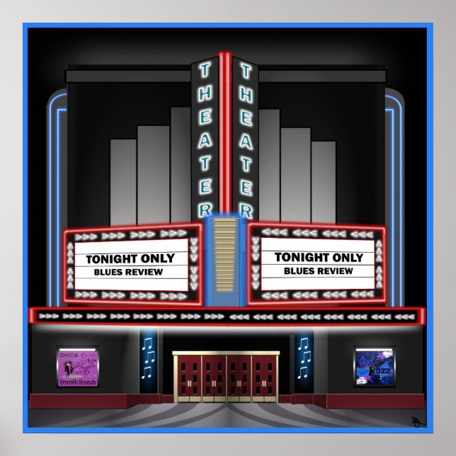 Poster du Théâtre Rétro (Devant)