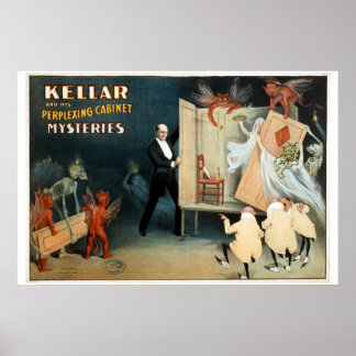 Poster du Théâtre Vintage des Armoires de Kellar.