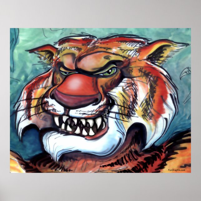 Poster du tigre (Devant)