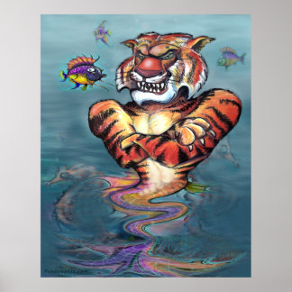 Poster du tigre de mer