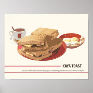 Poster du toast de Kaya