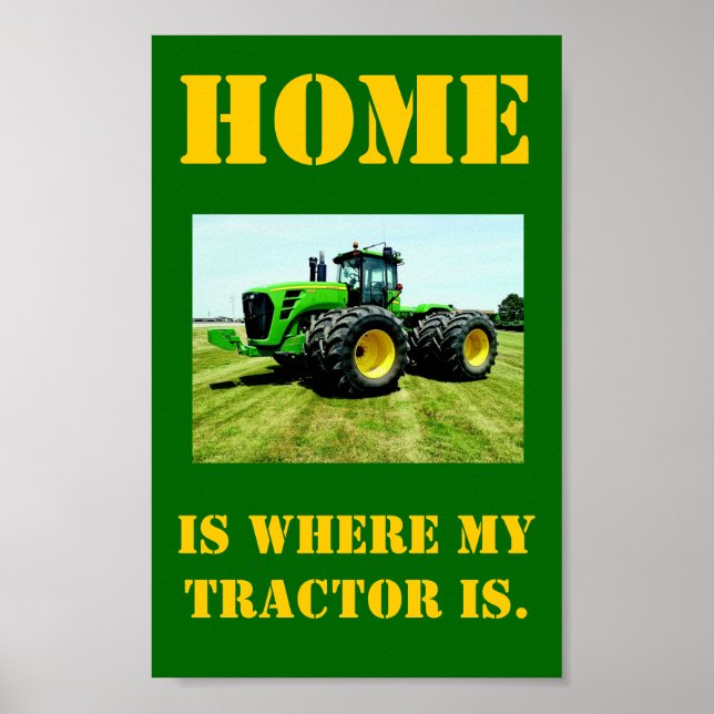 Poster du tracteur (Devant)