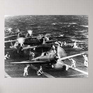 Poster du transporteur Shokaku 18"x24"