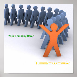 Poster du travail d'équipe