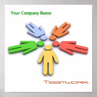 Poster du travail d'équipe