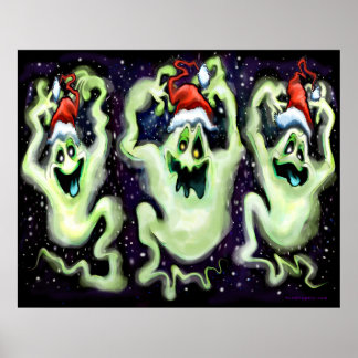 Poster du trio de Noël Ghoost