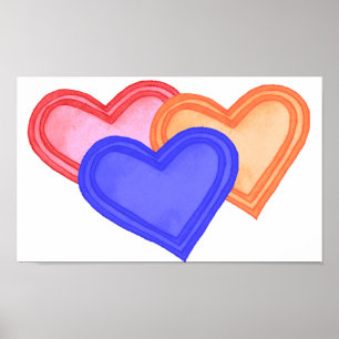 Poster du trio Hearts