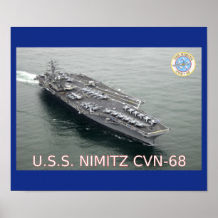 Poster du USS Nimitz CVN-68