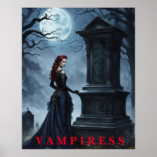 Poster du vampiress d'Halloween