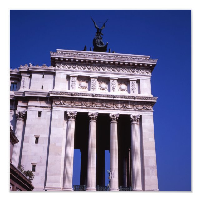 Poster du Victor Emmanuel 2ème Monument Rome (Devant)
