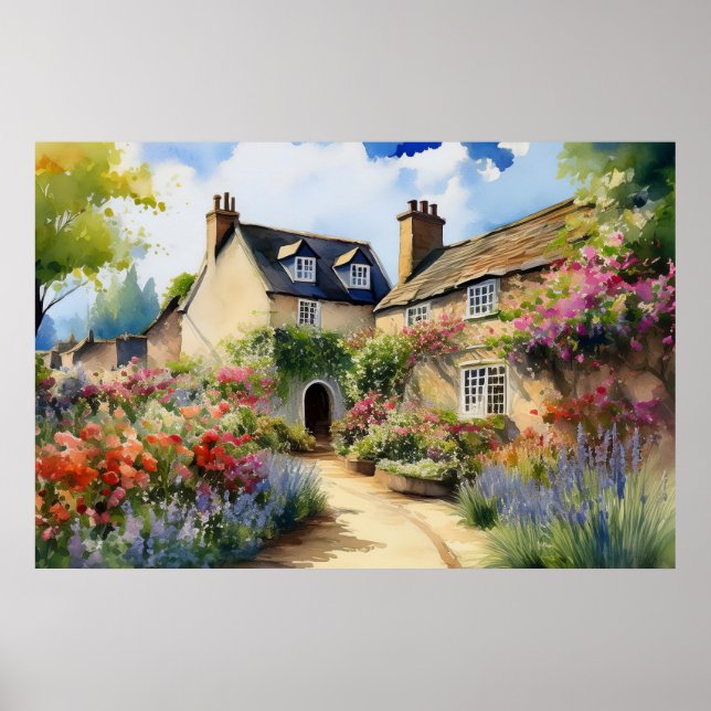 Poster du village anglais (Devant)