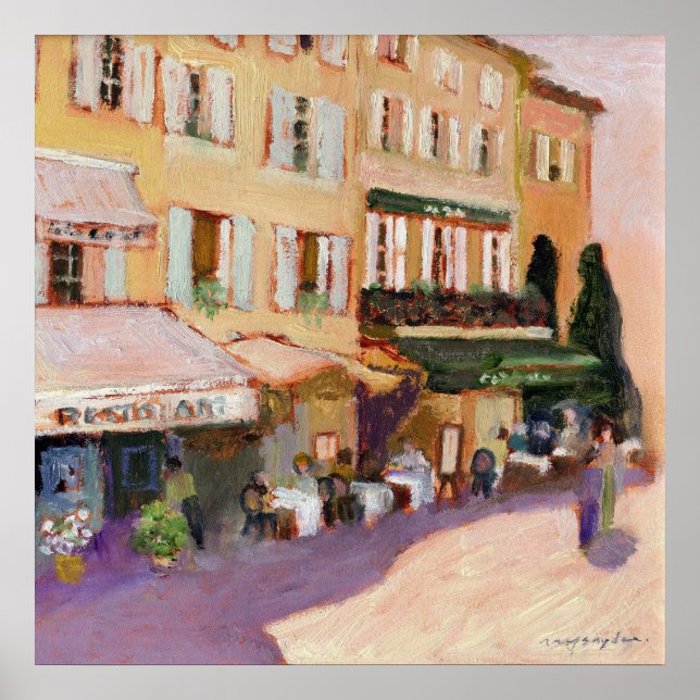 Poster du village français (Devant)