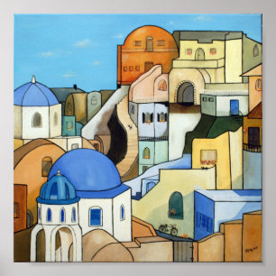 Poster du village grec