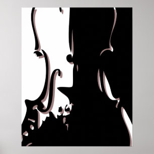 Poster du violon géant 16x20