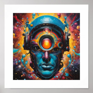 Poster du visage de Dieu