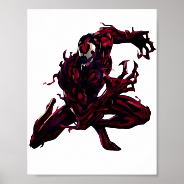 Poster du visage de Venom (Devant)