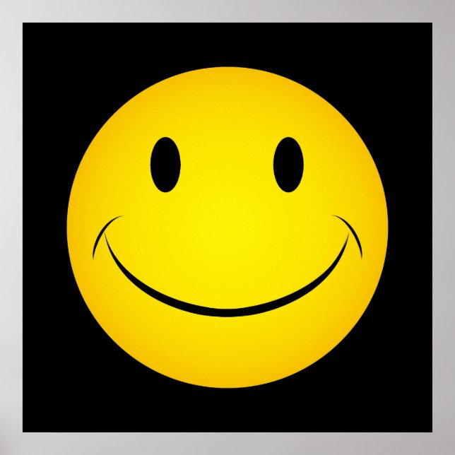 Poster du visage jaune d'or (Devant)