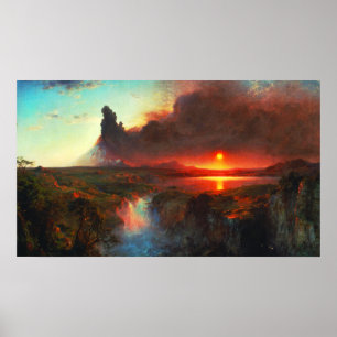 Poster du volcan Cotopaxi