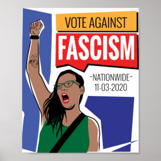 Poster du vote contre le fascisme