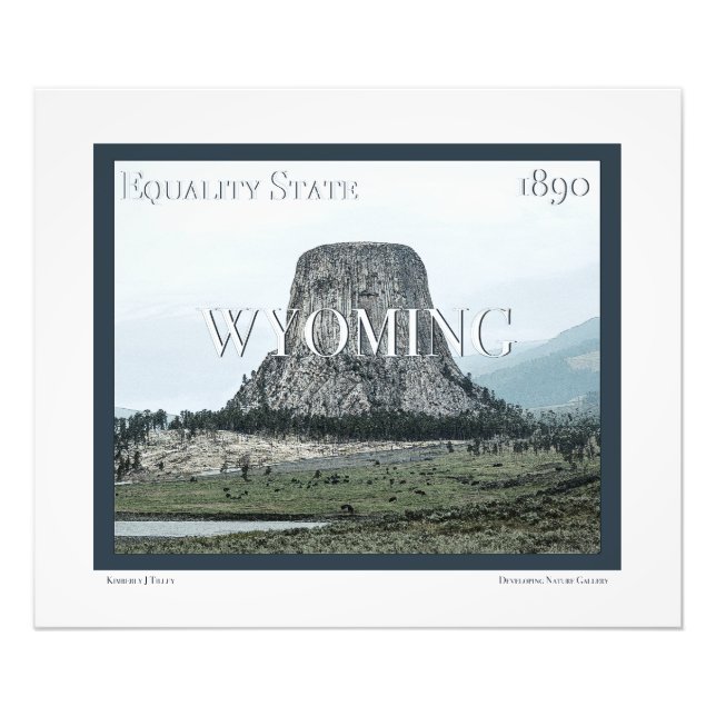Poster du Wyoming (Devant)