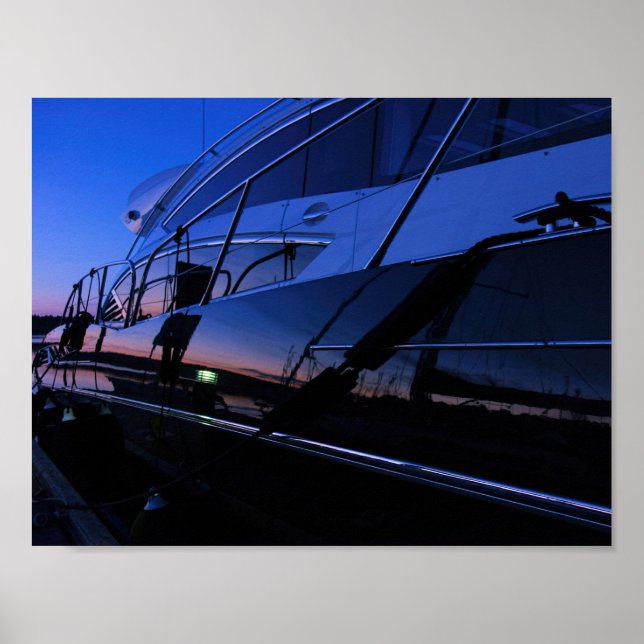Poster du yacht (Devant)