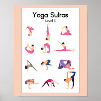 Poster du Yoga Sutra Niveau 3