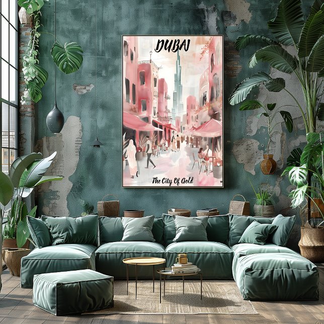 Poster Dubái: La Ciudad de Oro (Créateur téléchargé)