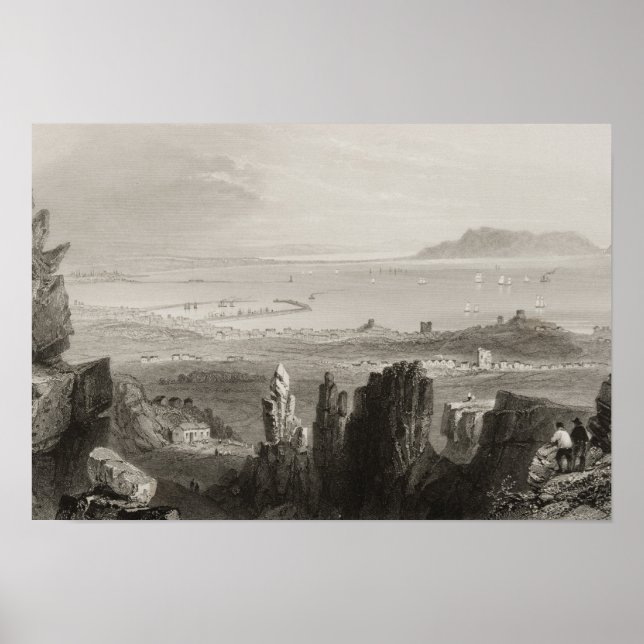 Poster Dublin Bay de Kingstown Quarries (Devant)