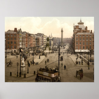 Poster Dublin City View