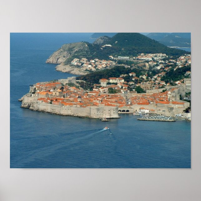 Poster Dubrovnik (Devant)