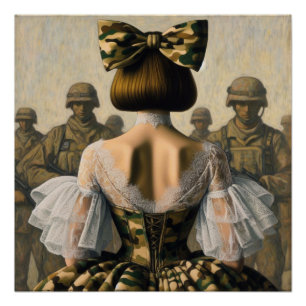 Poster Duchesse Camouflage