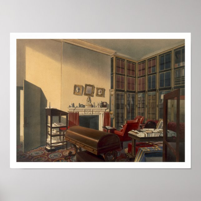 Poster Duke's Own Room, Apsley House, par T. Boys (couleu (Devant)