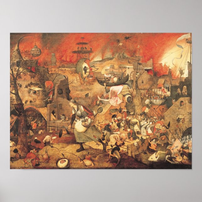 Poster Dulle Griet  1564 (Devant)