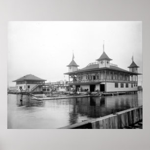Poster Duluth Boat Club : 1906