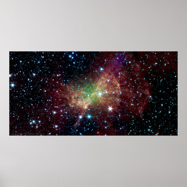 Poster Dumbbell Nebula - Vulpecula Constellation (Devant)