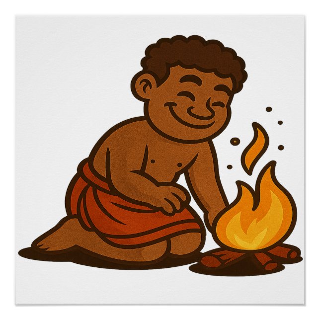 Poster Dumi Fire Keeper (Devant)