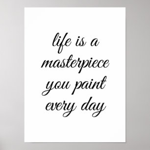 Poster d'un chef-d'oeuvre