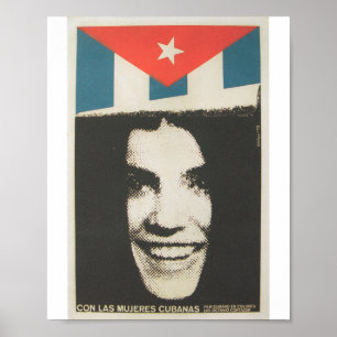 Poster d'un film cubain avec des femmes cubaines