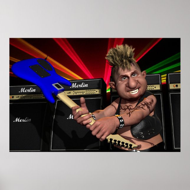 Poster d'un jeune homme brisé (Devant)