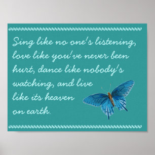 Poster d'une chanson