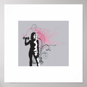 Poster d'une femme