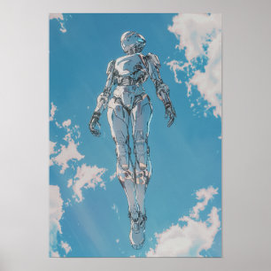 Poster d'une femme magnifique